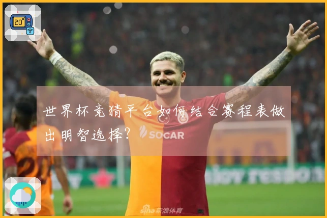 世界杯竞猜平台如何结合赛程表做出明智选择？